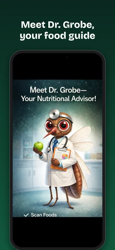Meet Dr. Grobe, your food guide